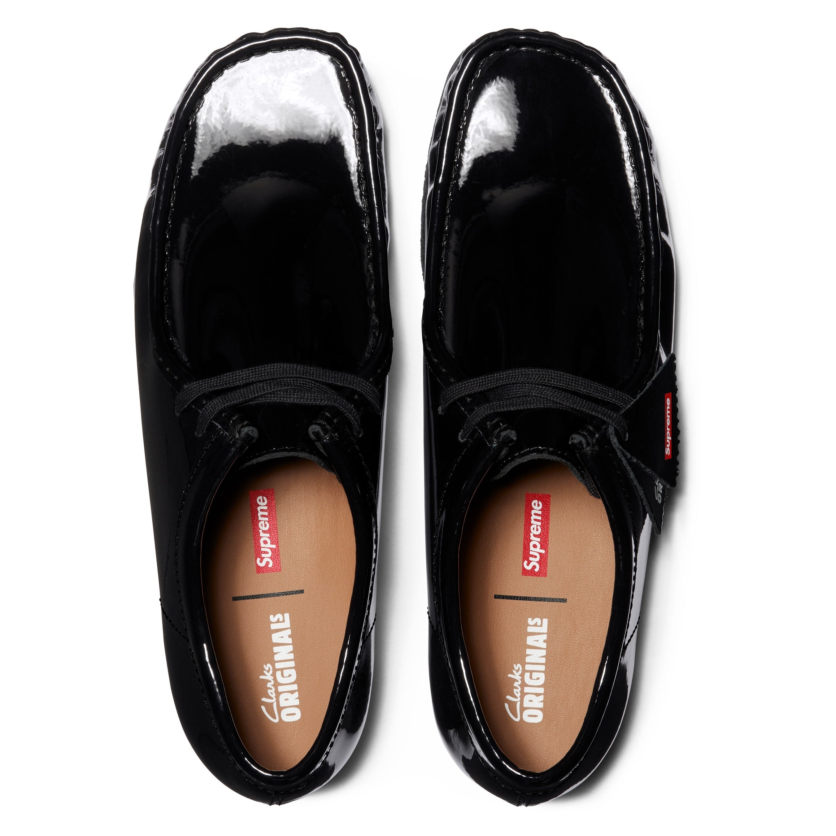 Supreme®/Clarks Originals® Patent Leather Wallabee® view 5
